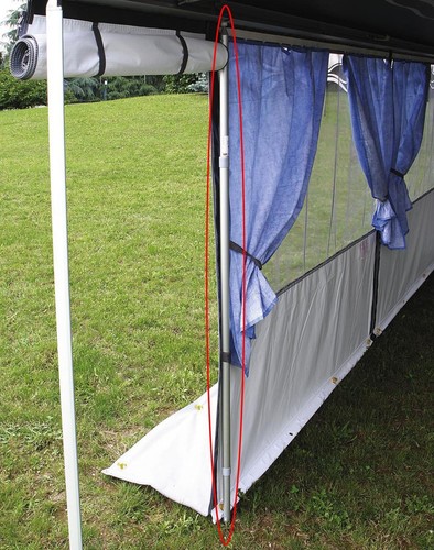 Fiamma front door telescopic - front,