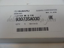 Genuine Subaru 03-08 Forester Rear Tailgate Badge Emblem 93073SA030 JDM