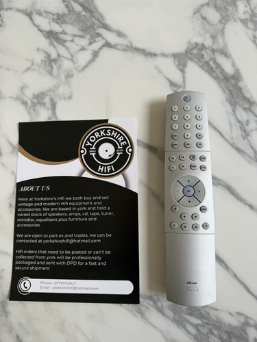Arcam solo remote control - solo,