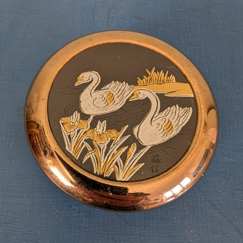 Vintage art chokin japan - art,