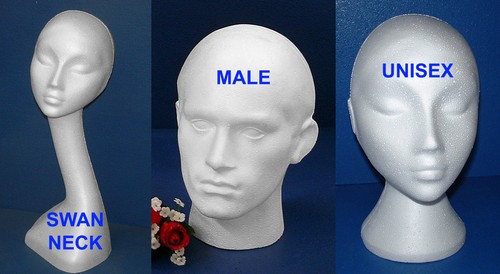 Polystyrene foam mannequin - polystyrene,