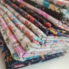 *Clearance* 100% Cotton Lawn Material Vintage Floral Dress Drape Fabric 58"