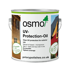 Osmo UV Protection Oil (Without Biocides) Clear 410 & Tinted Colours | Free P&P