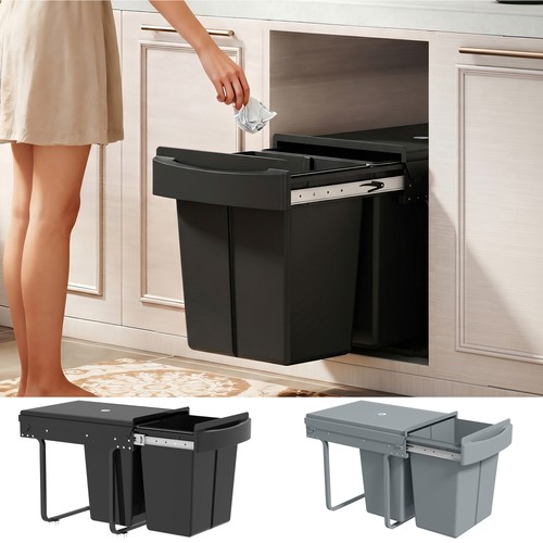 40l pull out bin - 40l, smooth