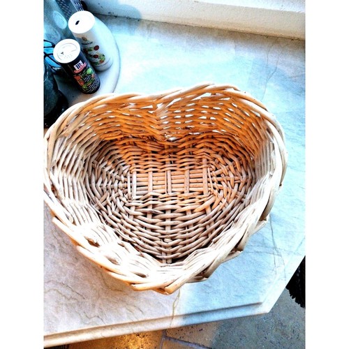 Vintage heart bread basket - vintage,
