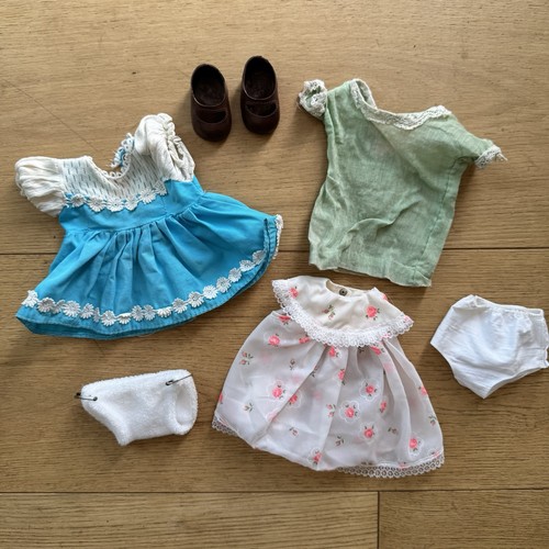 Vintage doll clothes lot - doll,