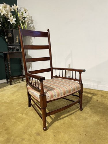 Arts crafts stained beech - &,