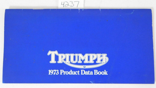 1973 genuine triumph product - genuine,