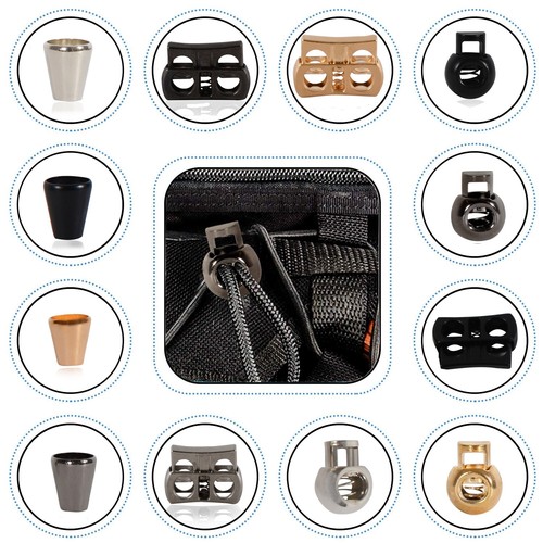 Metal cord stopper locks - cord,