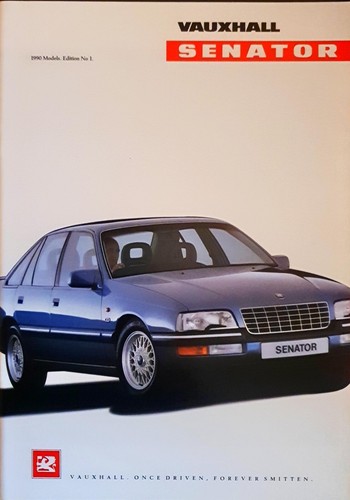 Vauxhall senator brochure 1990 - brochure,