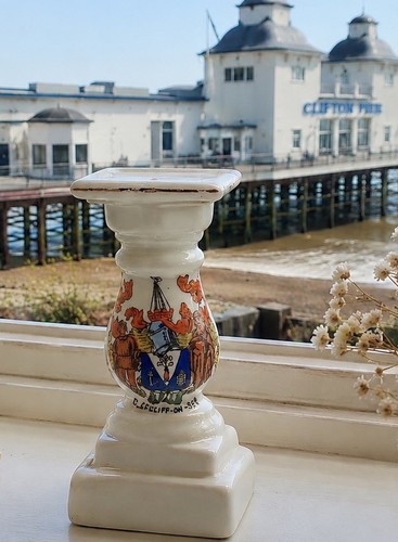 Vintage clifton sea - vintage, crested