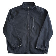 Guinness Jacket Full Zip Y2K Pockets Lightweight Black Mens XL