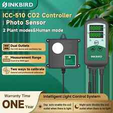 INKBRID CO2 Controller ICC-510 2 Outlets CO2 Generator Ventilation Fan Timer UK