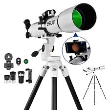 80mm Aperture 700mm - Astronomical Portable Refracting Telescopes with Tripod