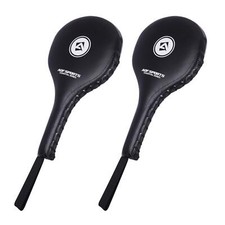 AQF Focus Paddles Taekwondo Kick Pads Racket Pair for Karate Boxing MMA