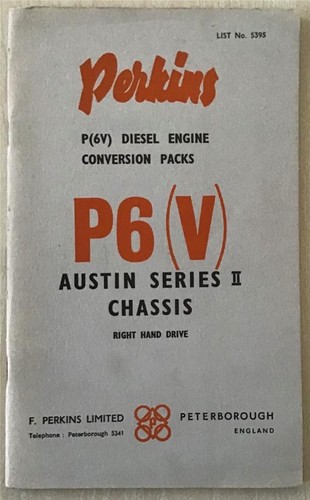 Perkins diesel engine - p6(v),