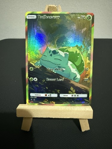 Bulbasaur pokemon card - pokemon, display