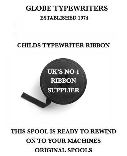 Petite black typewriter - petite,