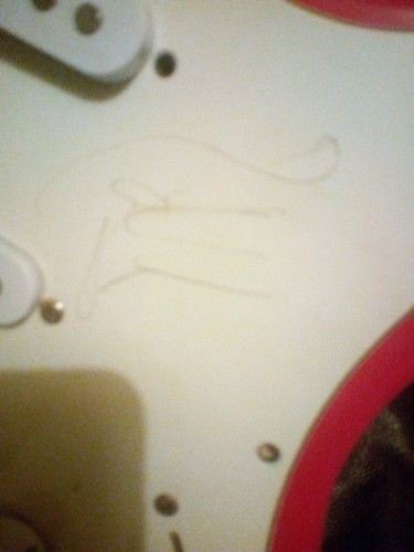 Signed michael bublé guitar - bublé,