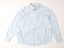 EWM Men's Blue Button-Up Shirt XL