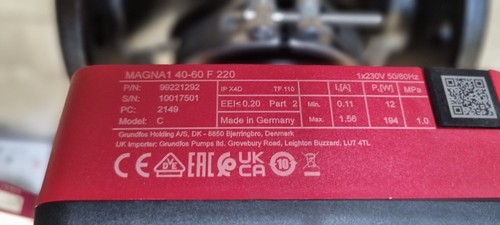Grundfos magna 60 f - 40,