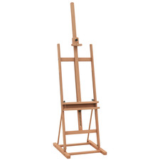 Vinsetto H-Frame Studio Easel Height Adjustable with Canvas Holder Pencil Case