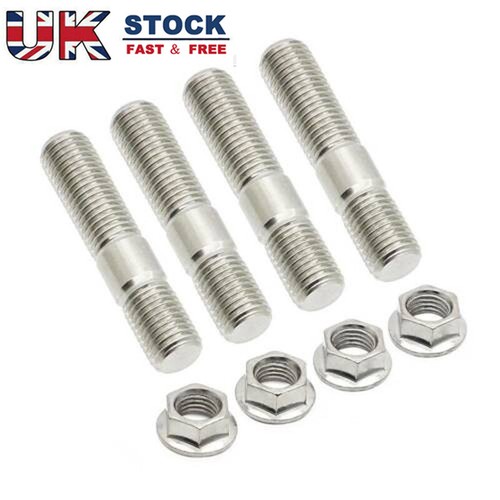 4pcs 10mm exhaust studs - 4pcs,