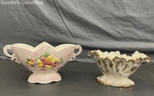 Vintage Porcelain Kitchen Table Bowls (2)
