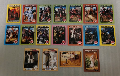 Mego museum trading - mego, cards