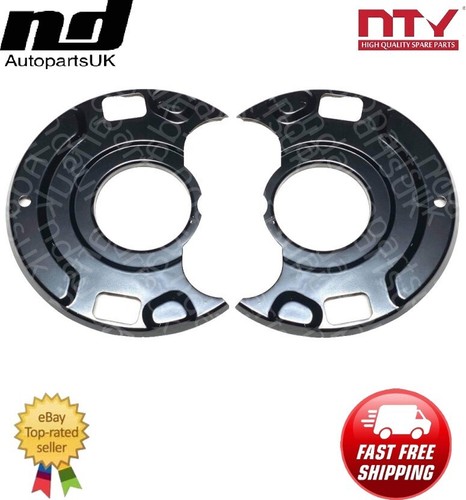 Front brake disc dust - 2x,