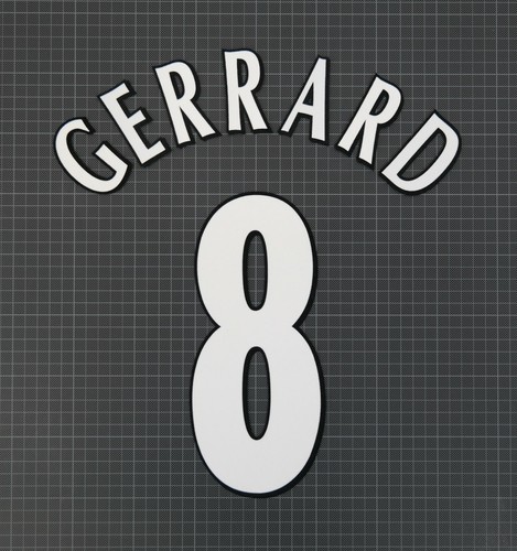 Gerrard 1997 2007 player - gerrard, #8