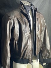 New DKNY Brown Cafe Racer