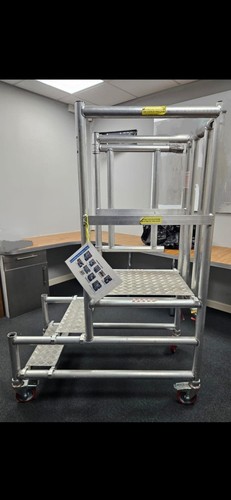 Industrial podium steps - industrial,