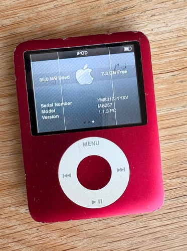 Ipod nano 3rd - nano, 8gb