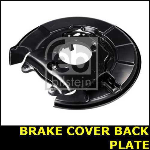 Brake cover back plate rear - brake,