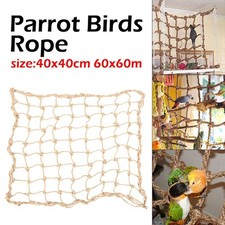 Birds Climbing Training Rope Net Swing Ladder Hanging Rope Bird Toys For Parrot
