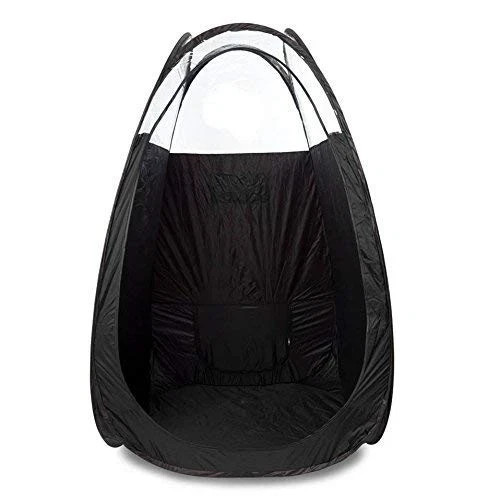 Share black tanning tent - black,