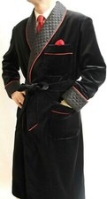 Men Black Smoking jackets