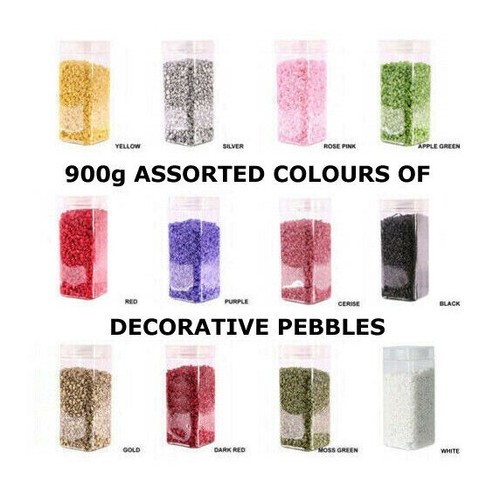 900g decorative stones pebbles - decorative,