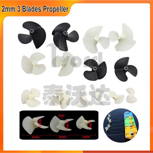 Blade nylon propeller set - 3-blade,