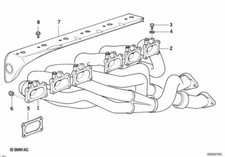 BMW Genuine Front Exhaust