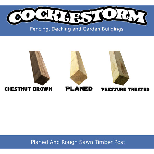 Planed and rough - and, timber
