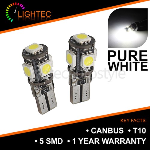 Xenon white smd - white, t10