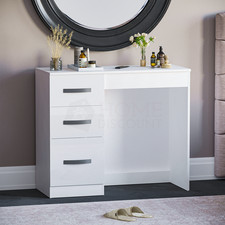 High gloss dressing table - high,