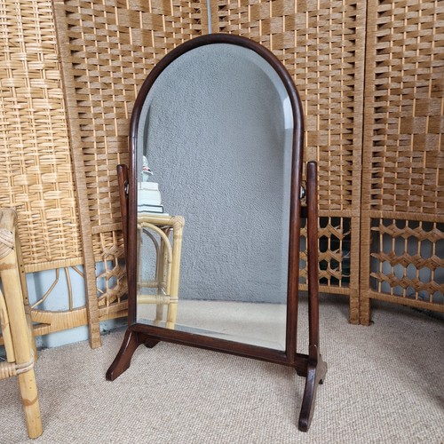 Vintage wood cheval - wood,