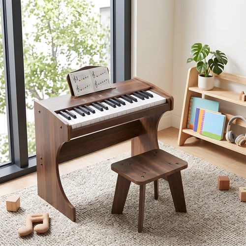 Wooden kids piano - kids,