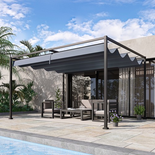 Outsunny metal pergola - x, 3m