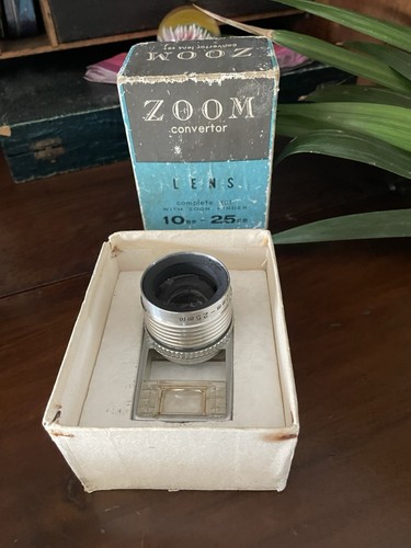 Vintage camera zoom convertor - vintage,