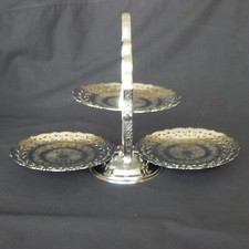 Vintage Metal Cake Stand