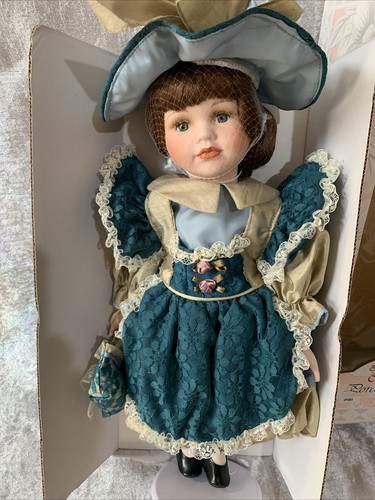 Porcelain doll leonardo - doll, 16”